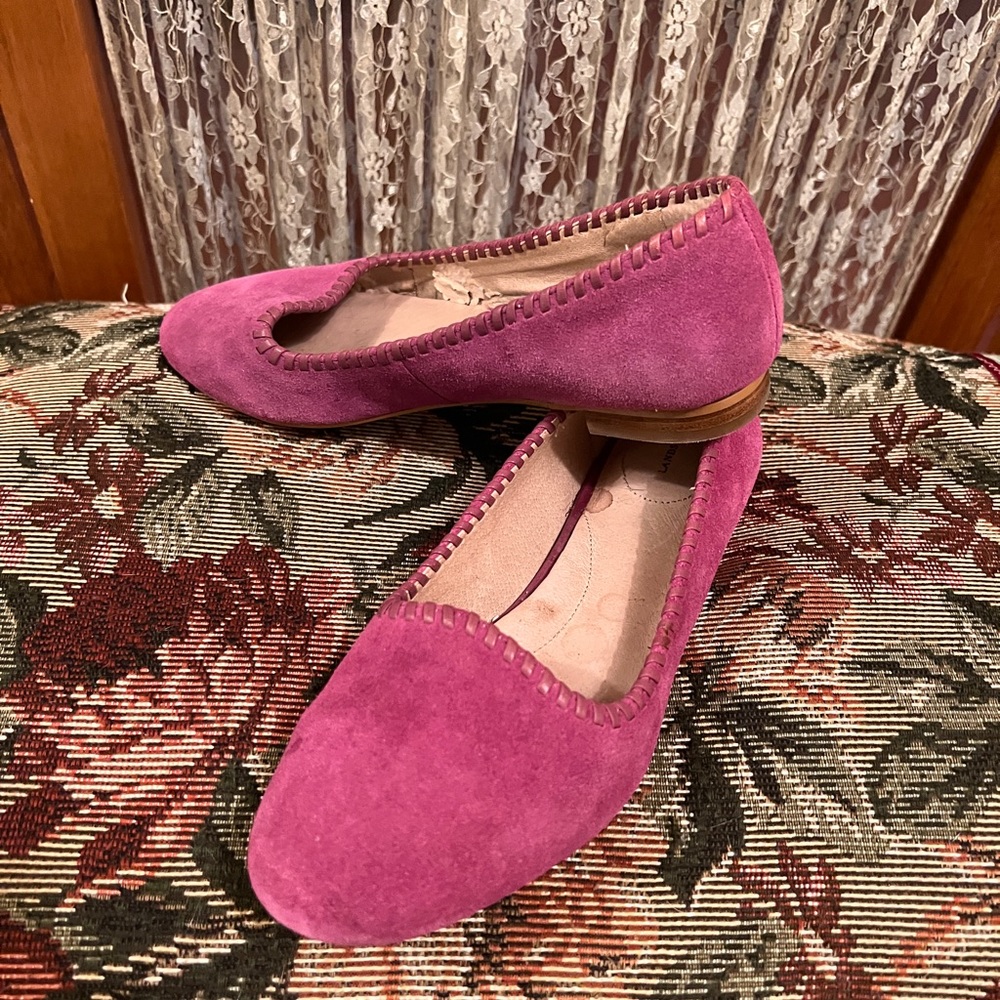 📌FINAL PRICE📌 Land’s End Light Maroon Suede Flats